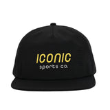 Iconic Sports Co. 'Sports Trucker' hat - Black
