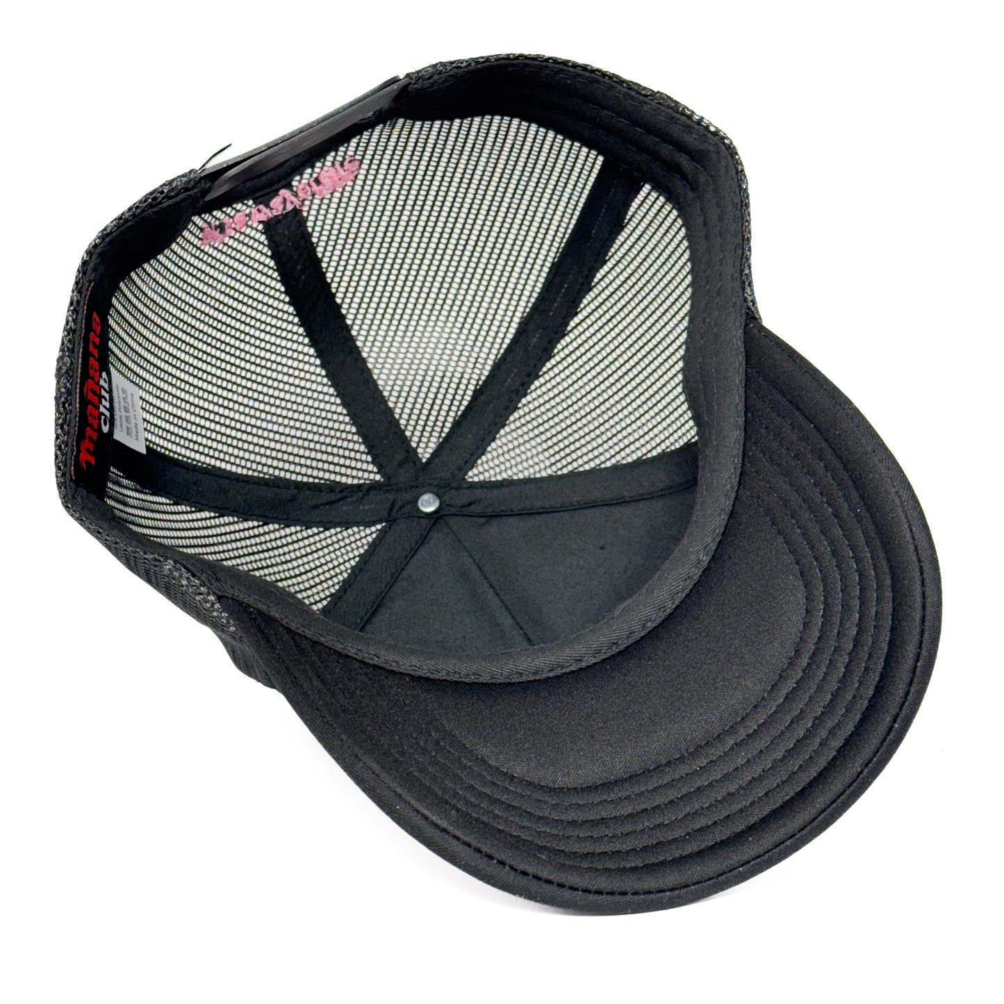 Mañana Club logo trucker hat - Black