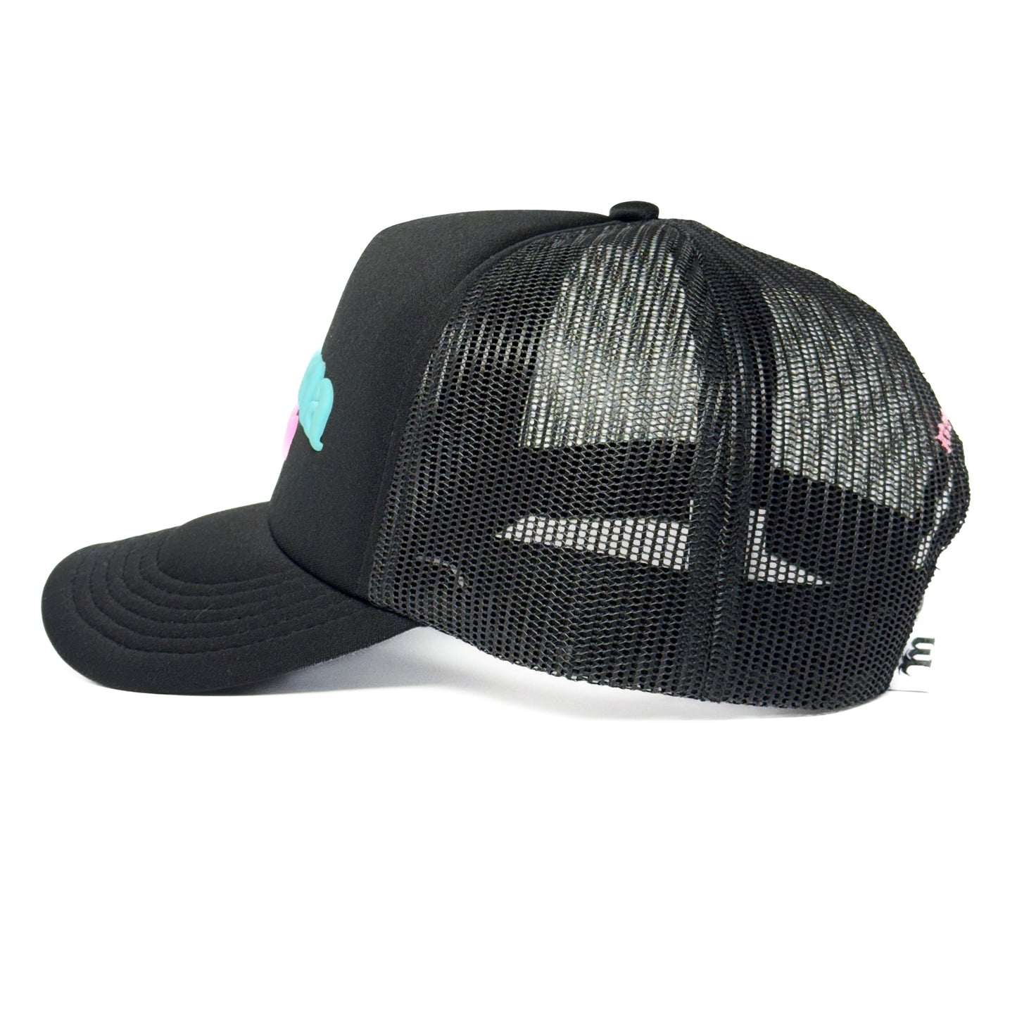 Mañana Club logo trucker hat - Black