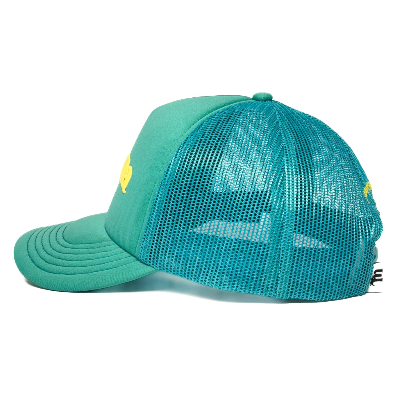 Mañana Club logo trucker hat - green