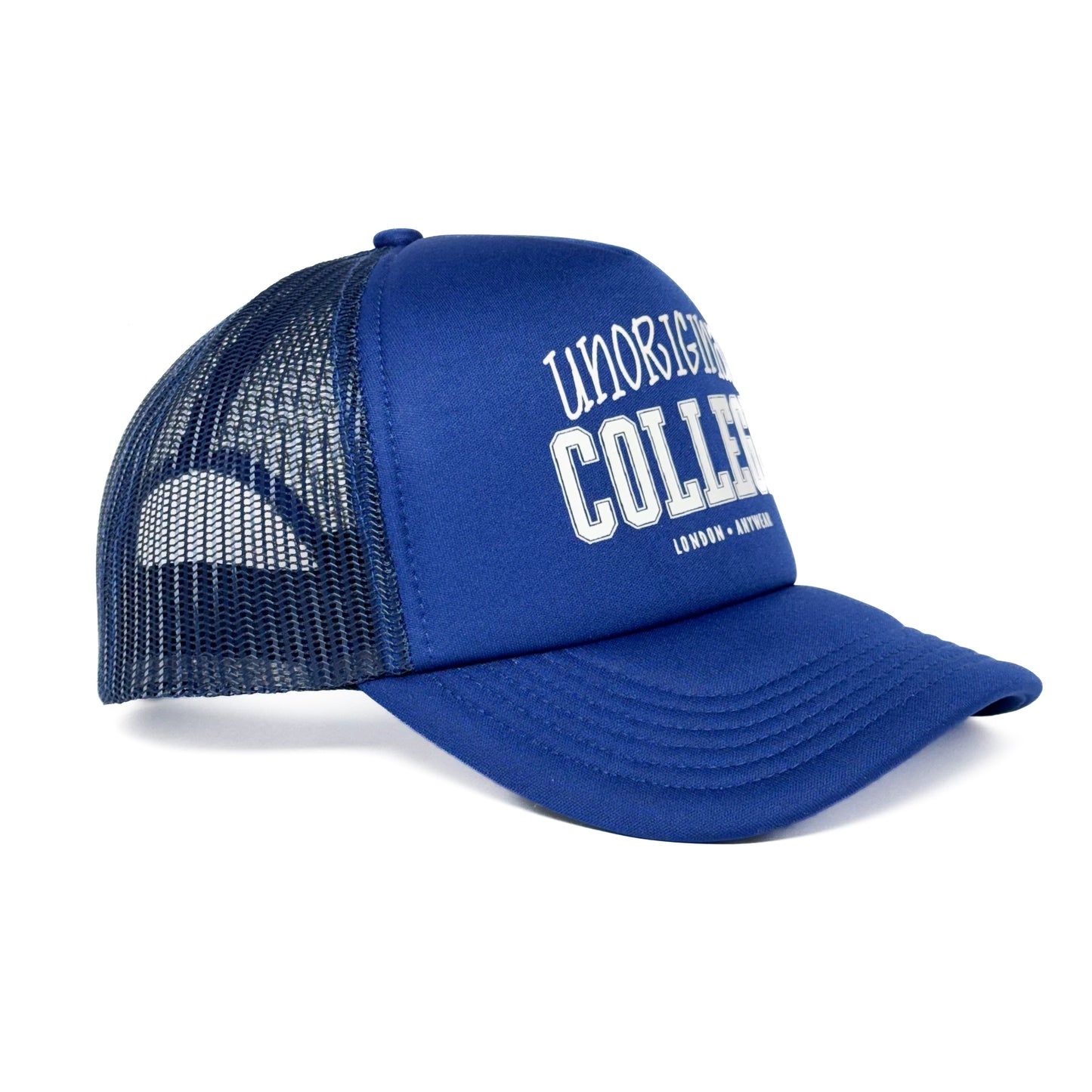 Unoriginal 'College' trucker hat - navy