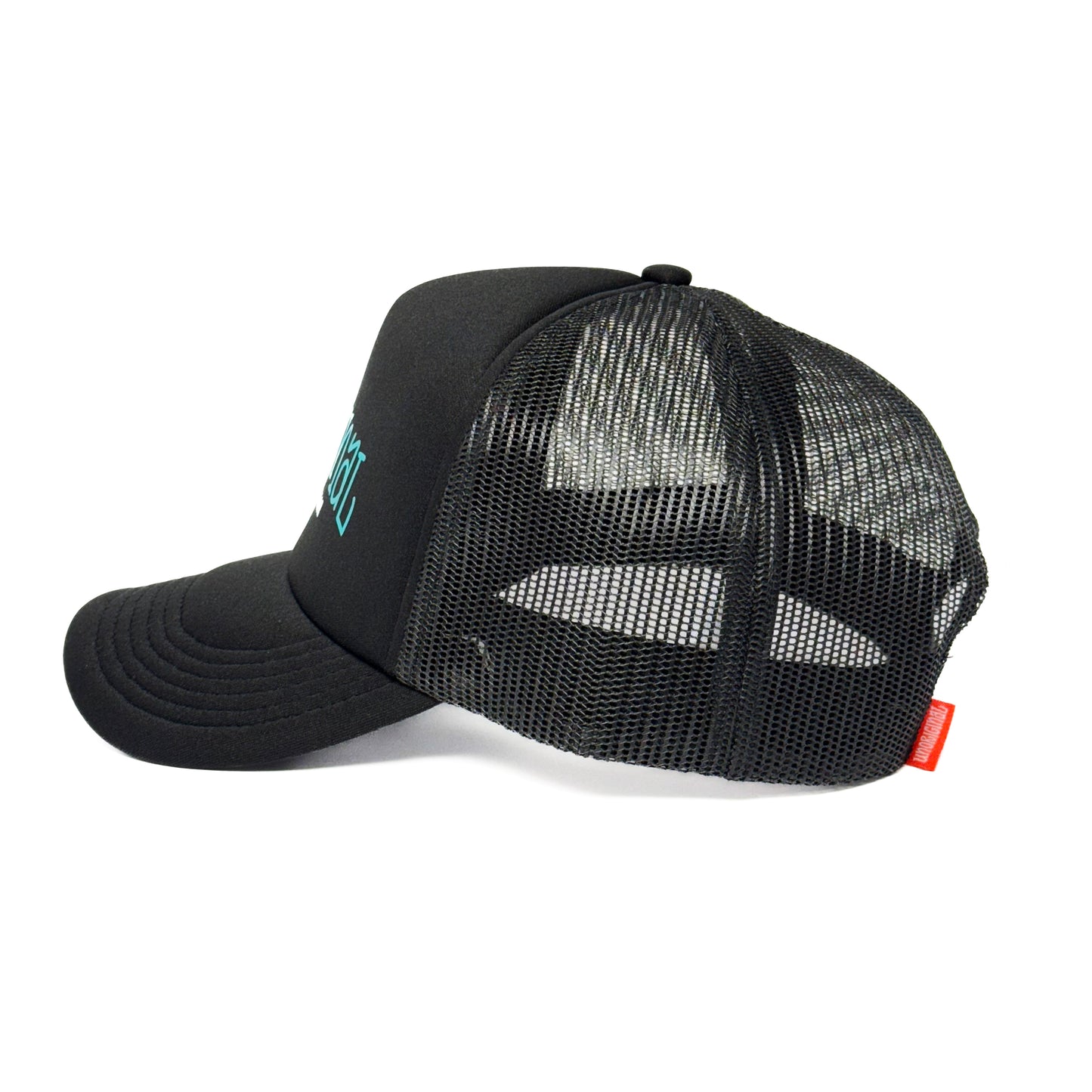 Unoriginal London logo trucker hat - black
