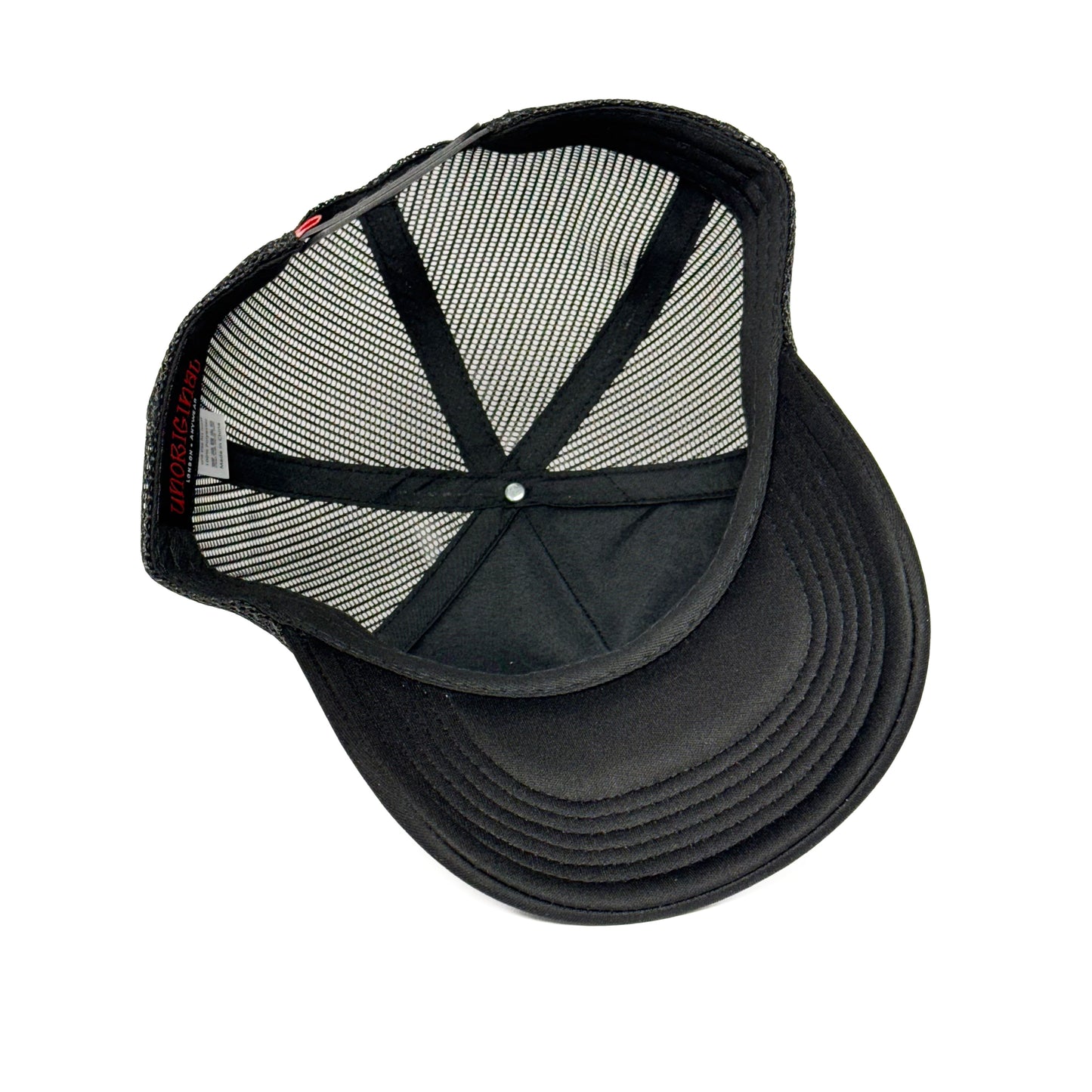 Unoriginal 'Records' Trucker Hat - Black