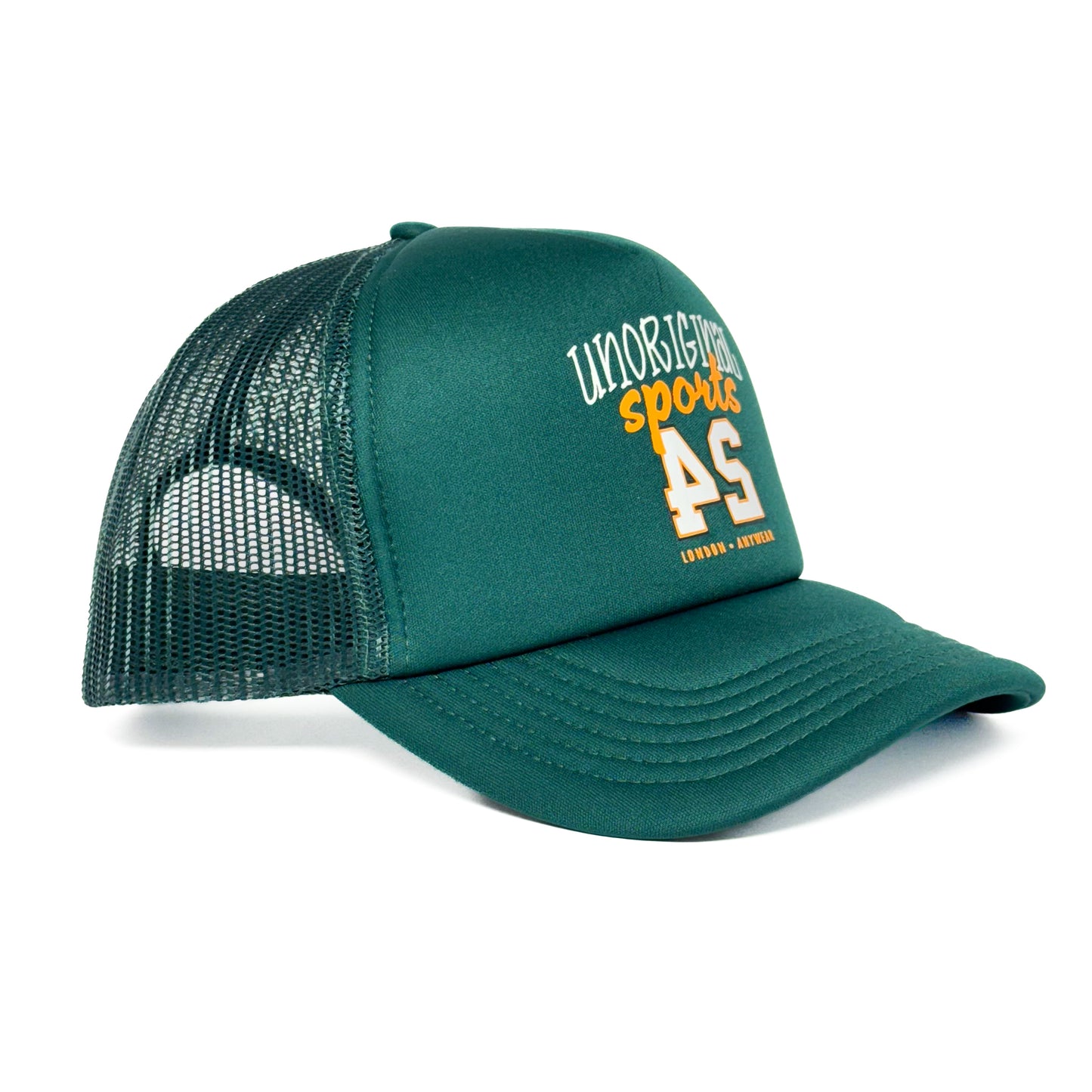 Unoriginal 'Sports' Trucker Hat - dark green