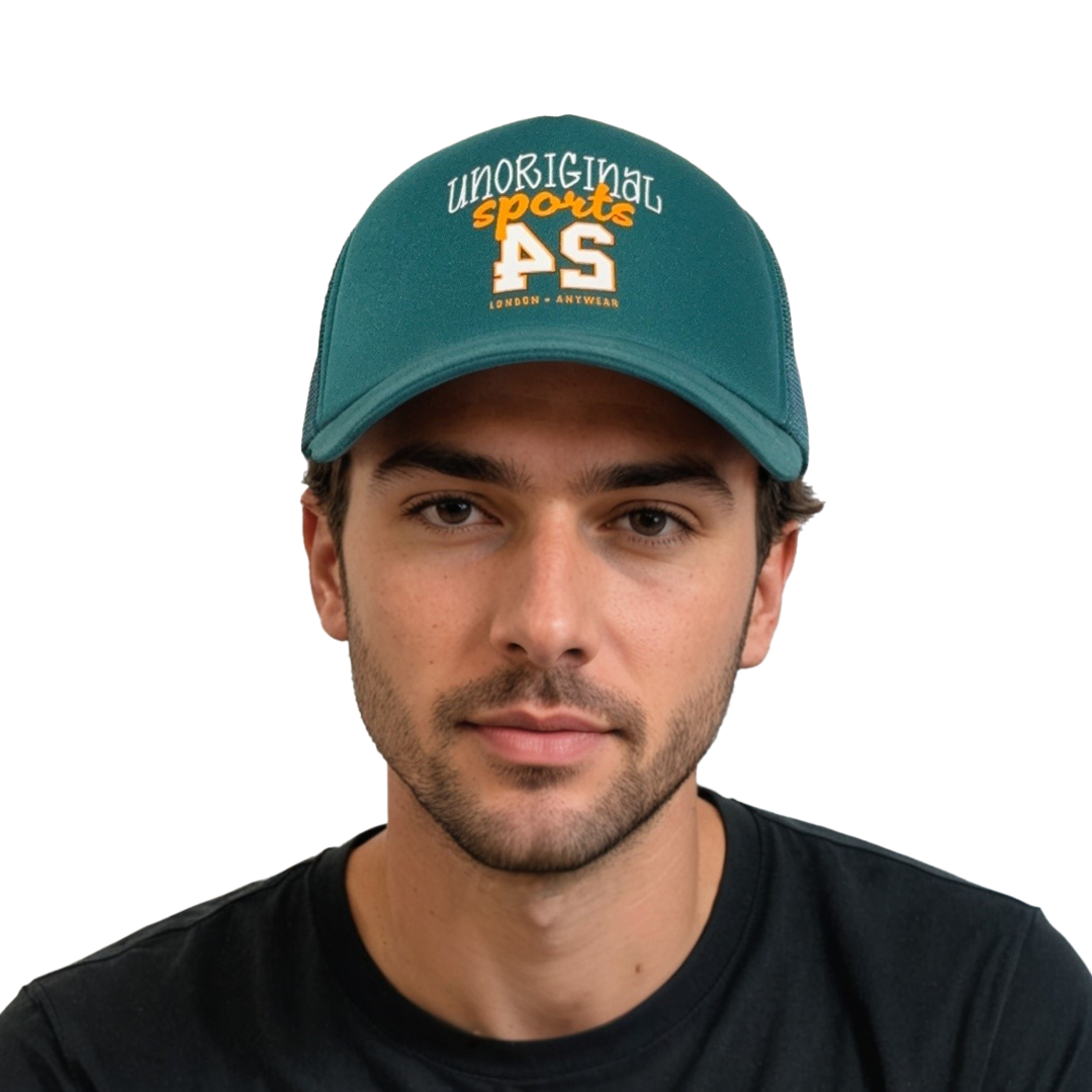 Unoriginal 'Sports' Trucker Hat - dark green